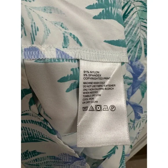 Tommy Bahama The Siesta Key Mens Large Tropical Palm Print Long Sleeve Shirt L - Picture 5 of 8